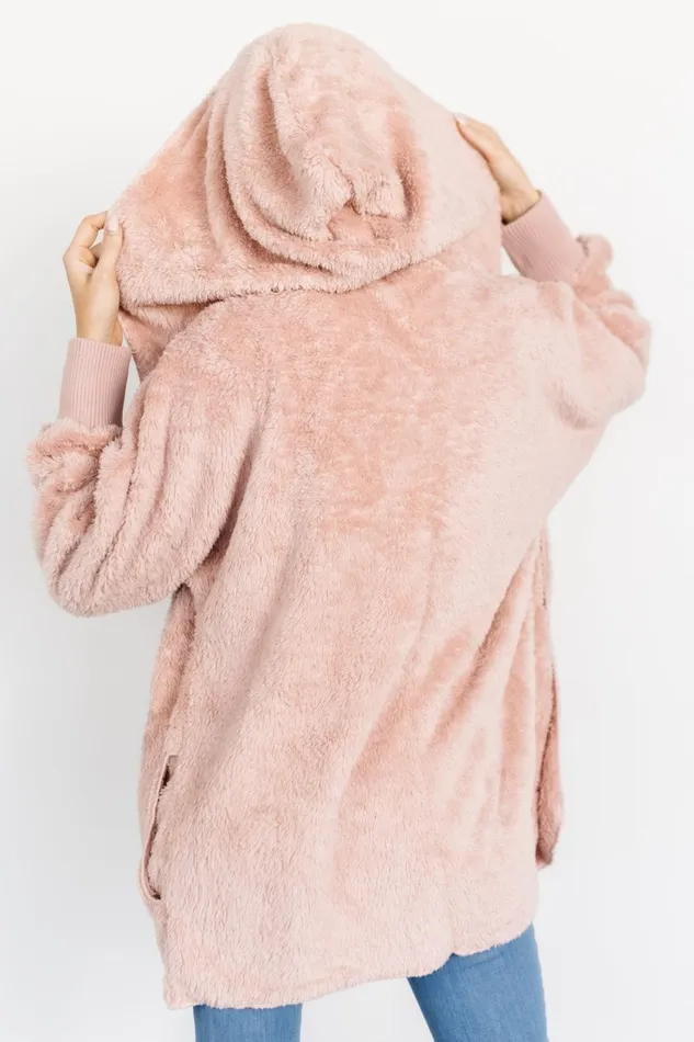Melrose Teddy Jacket Blush Women Baltic Born Outerwear Melrose Teddy Jacket Blush Women Baltic Born Outerwear