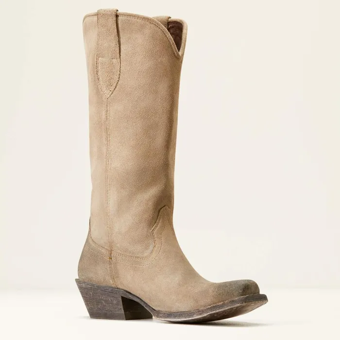Memphis Western Boot Burnt Taupe Suede Women Ariat Western Boots Memphis Western Boot Burnt Taupe Suede Women Ariat Western Boots
