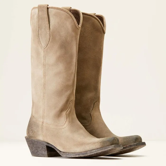 Memphis Western Boot Burnt Taupe Suede Women Ariat Western Boots Memphis Western Boot Burnt Taupe Suede Women Ariat Western Boots