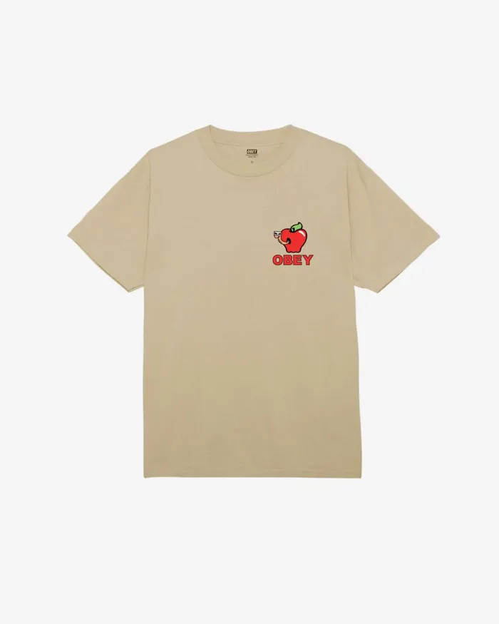 Men APPLE OF MY EYE CLASSIC TSHIRT White OBEY Clothing TSHIRTS