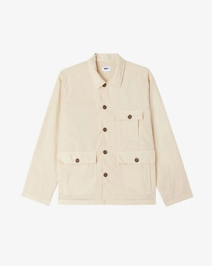 Men AUSTIN UTILITY JACKET Laurel Wreath OBEY Clothing JACKETS
