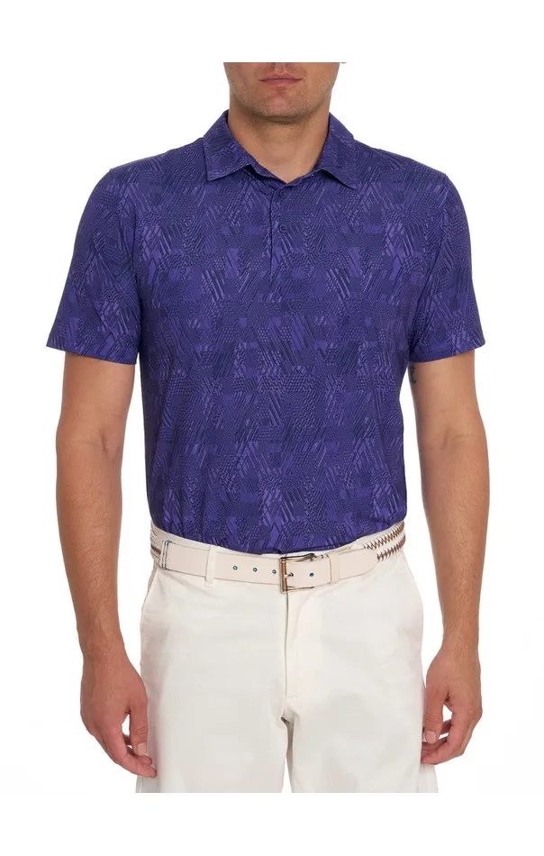 Men BEAUFORD PERFORMANCE POLO White Robert Graham Polos and TShirts