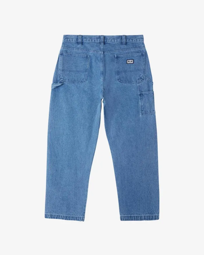 Men BIGWIG CARPENTER DENIM Light Indigo OBEY Clothing Denim