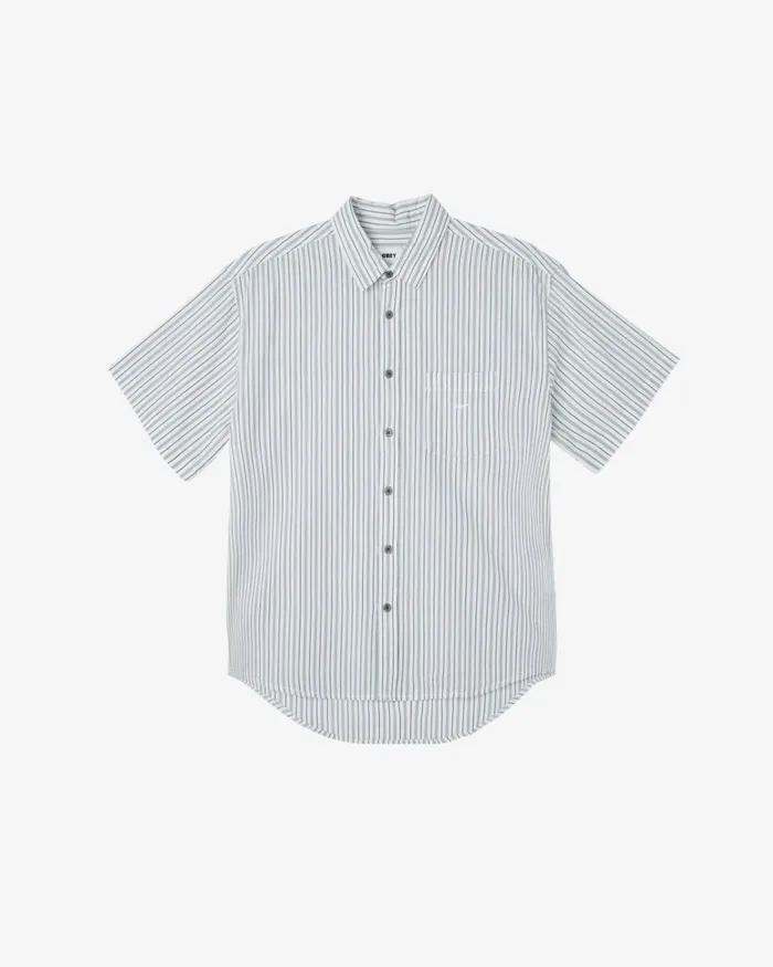 Men BIGWIG STELLAR SS SHIRT Black Multi OBEY Clothing TOPS