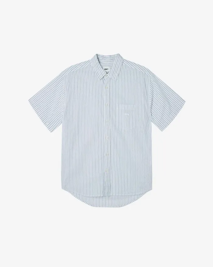 Men BIGWIG STELLAR SS SHIRT Black Multi OBEY Clothing TOPS
