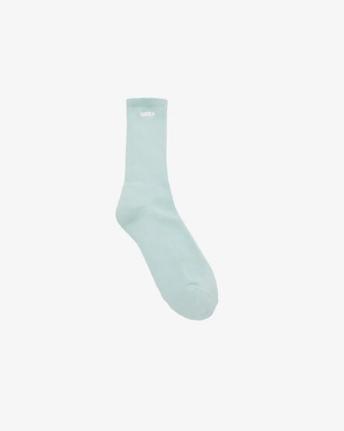 Men BOLD SOCKS White OBEY Clothing ACCESSORIES