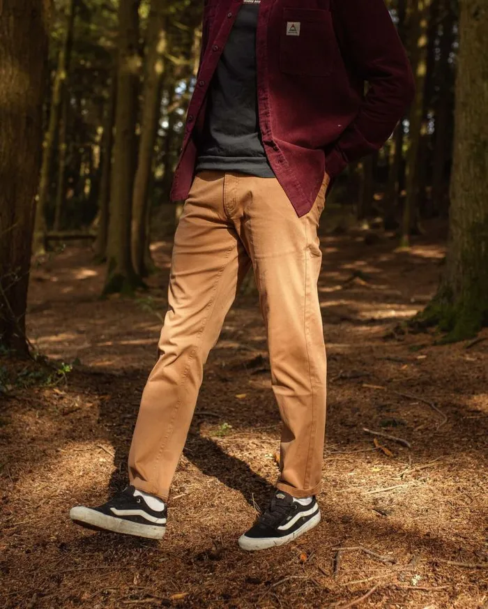 Men Bottoms Passenger 365 5 Pocket Trouser Coconut Coconut