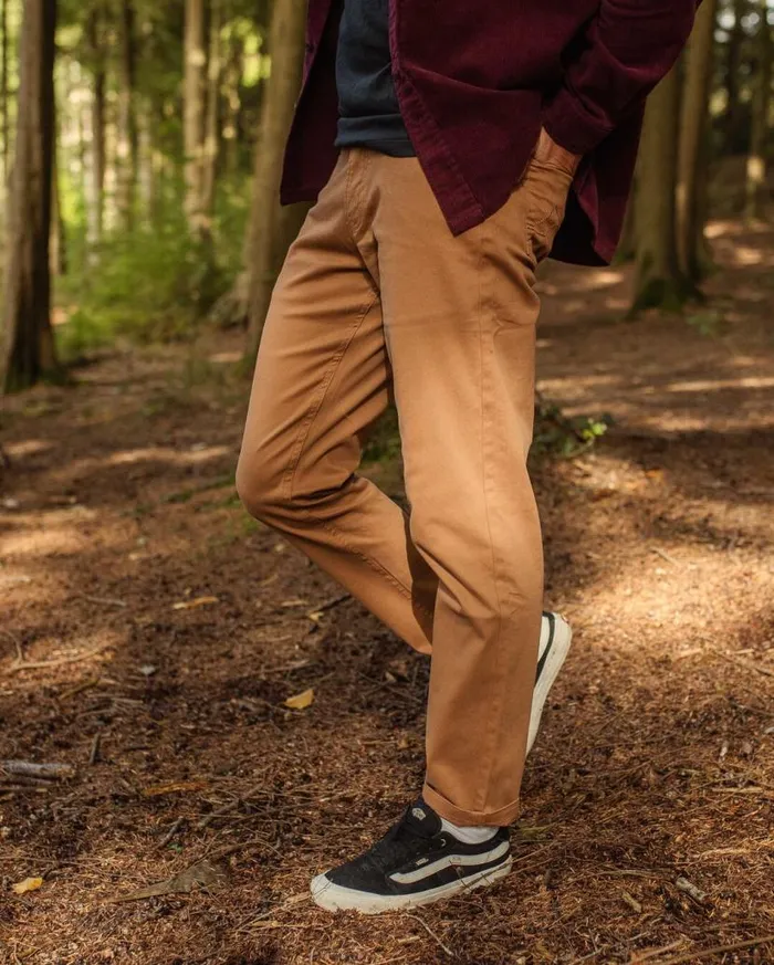 Men Bottoms Passenger 365 5 Pocket Trouser Coconut Coconut
