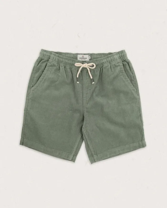 Men Bottoms Passenger Drifter Cord Short Pistachio Pistachio