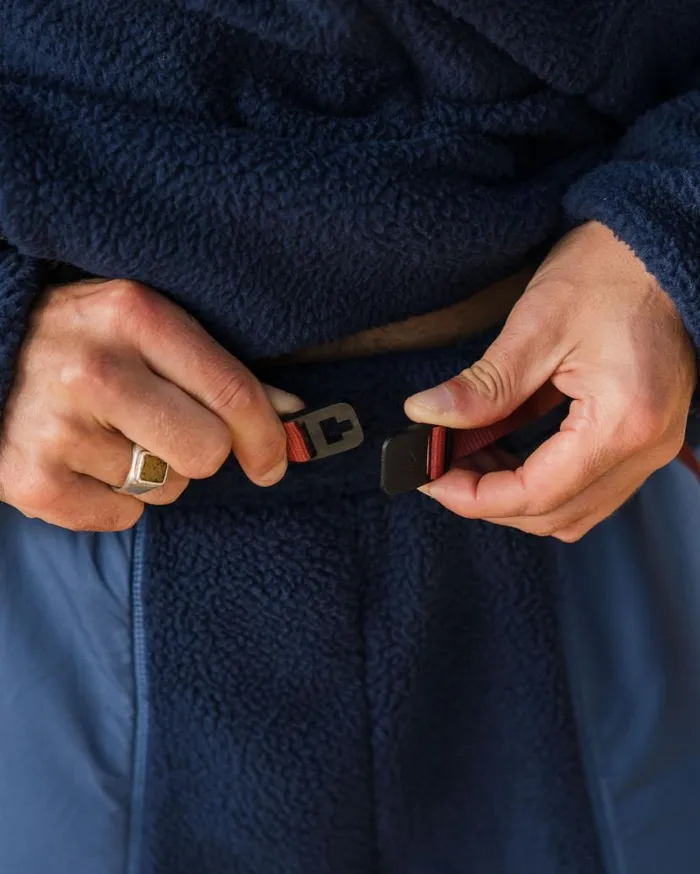 Men Bottoms Passenger Offgrid Recycled Sherpa Fleece Jogger Rich Navy Rich Navy