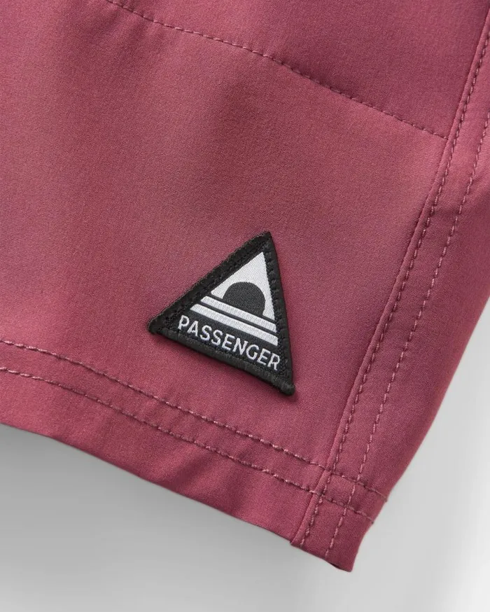 Men Bottoms Passenger Porto Recycled All Purpose Swim Short Crushed Berry Crushed Berry