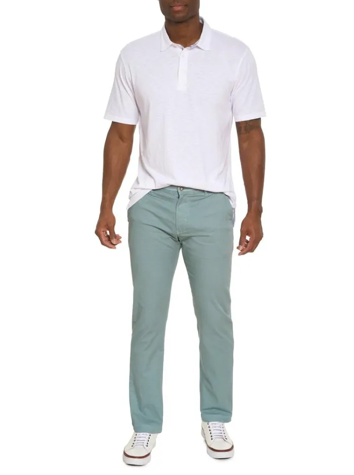 Men BUCKLEY PANT Light Green Robert Graham Jeans and Pants