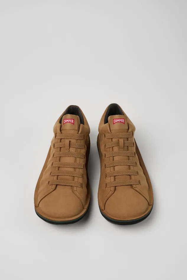 Men Camper Ankle Boots Beetle HYDROSHIELD Brown Nubuck Sneakers Men Camper Ankle Boots Beetle HYDROSHIELD Brown Nubuck Sneakers