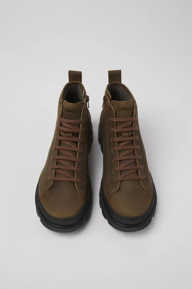 Men Camper Ankle Boots Brutus Brown Ankle Boot Men Camper Ankle Boots Brutus Brown Ankle Boot