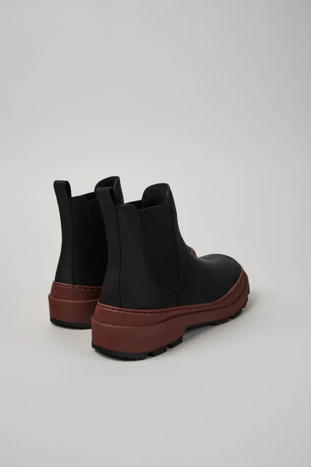 Men Camper Ankle Boots Brutus Trek MICHELIN Black Nubuck Ankle Boots Men Camper Ankle Boots Brutus Trek MICHELIN Black Nubuck Ankle Boots