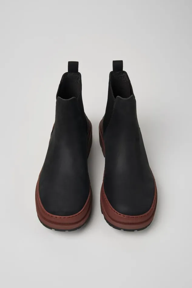 Men Camper Ankle Boots Brutus Trek MICHELIN Black Nubuck Ankle Boots Men Camper Ankle Boots Brutus Trek MICHELIN Black Nubuck Ankle Boots