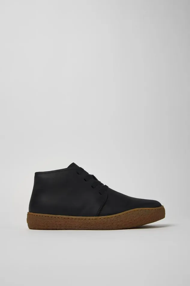 Men Camper Ankle Boots Peu Terreno Black Nubuck Desert Boot Men Camper Ankle Boots Peu Terreno Black Nubuck Desert Boot