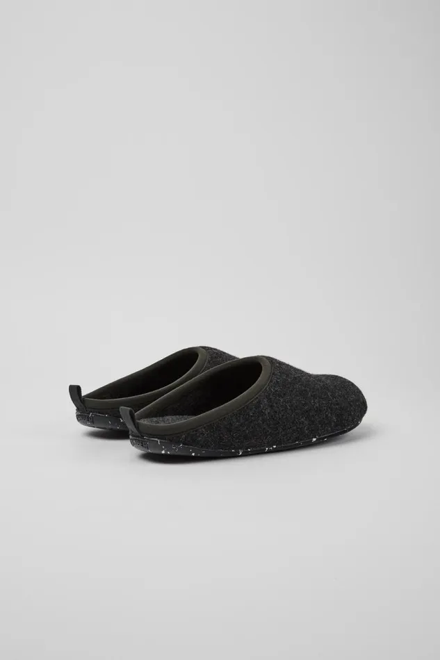 Men Camper Non Leather Shoes Wabi Gray Slippers Men Camper Non Leather Shoes Wabi Gray Slippers