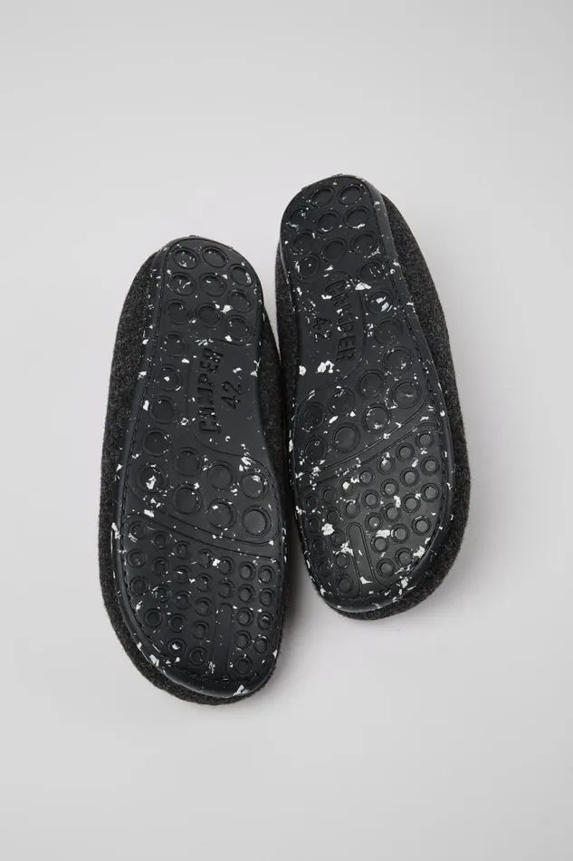 Men Camper Non Leather Shoes Wabi Gray Slippers Men Camper Non Leather Shoes Wabi Gray Slippers