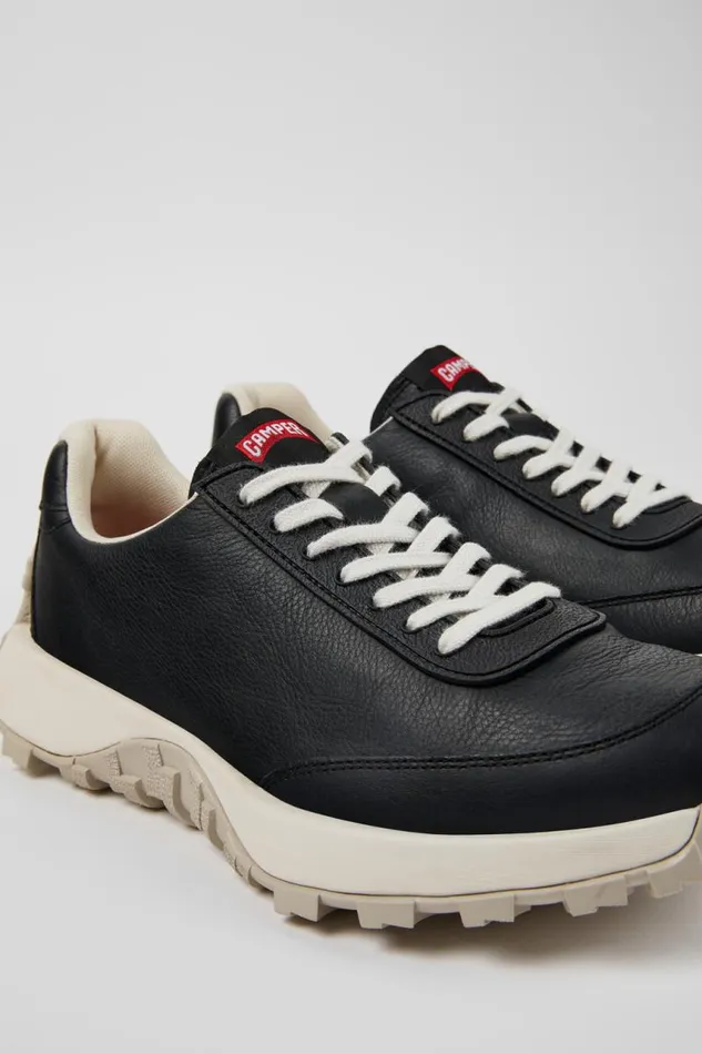 Men Camper Sneakers Drift Trail VIBRAM Black LeatherTextile Sneaker
