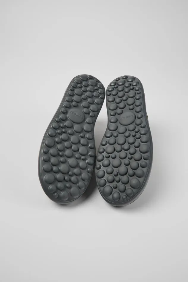 Men Camper Sneakers Pelotas XLite Gray Textile And Leather Sneakers Men Camper Sneakers Pelotas XLite Gray Textile And Leather Sneakers
