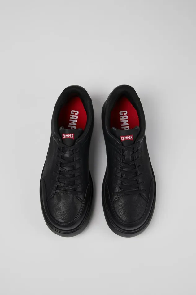 Men Camper Sneakers Runner K21 Black Leather Sneakers Men Camper Sneakers Runner K21 Black Leather Sneakers