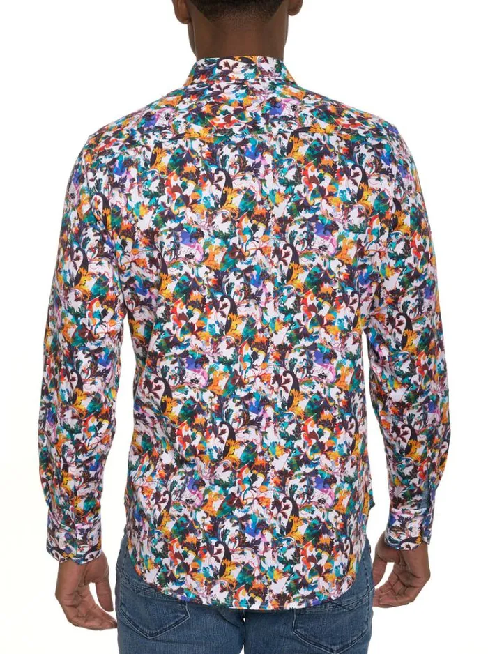 Men COMO LONG SLEEVE BUTTON DOWN SHIRT Multi Robert Graham Button Down Shirts