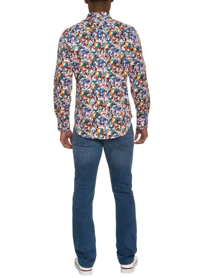 Men COMO LONG SLEEVE BUTTON DOWN SHIRT Multi Robert Graham Button Down Shirts