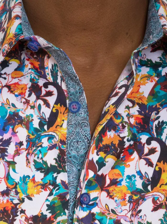 Men COMO LONG SLEEVE BUTTON DOWN SHIRT Multi Robert Graham Button Down Shirts