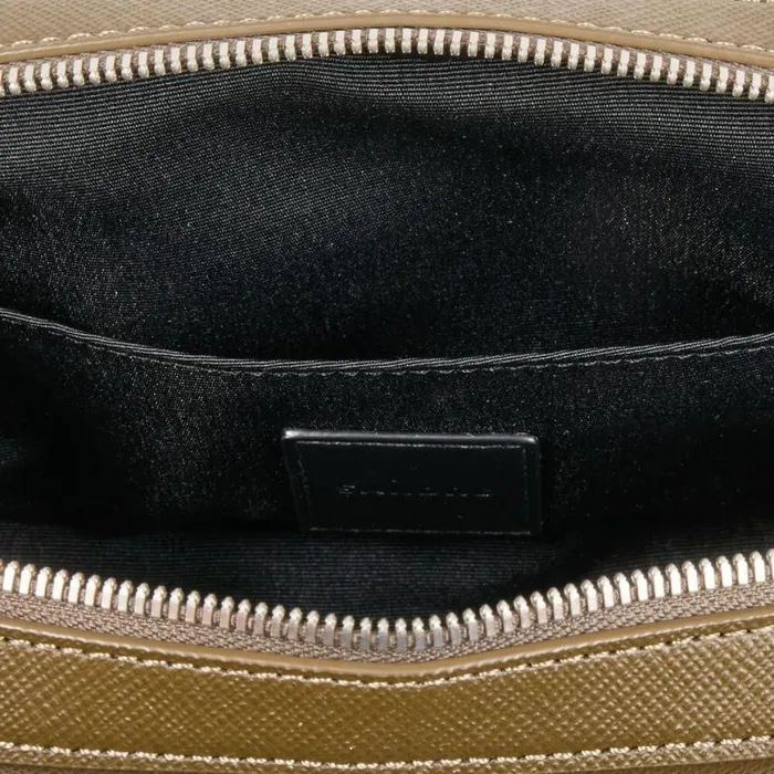 Men Crossbody Bags SANDRO Small Recycled Leather Bag Olive Green Men Crossbody Bags SANDRO Small Recycled Leather Bag Olive Green