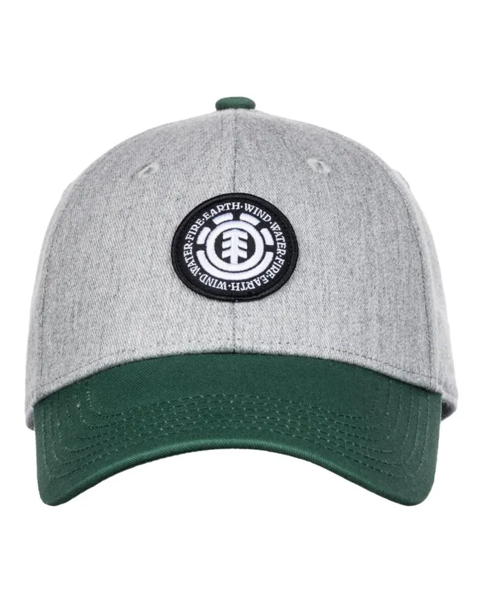 Men Element Hats and Beanies Treelogo 20 Baseball Cap Mid Grey Heather