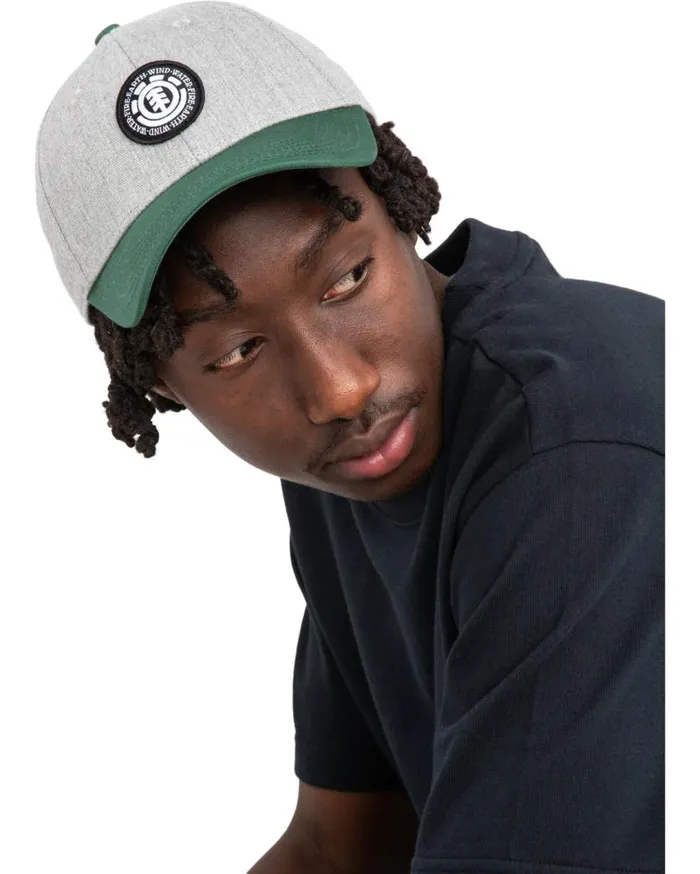 Men Element Hats and Beanies Treelogo 20 Baseball Cap Mid Grey Heather Men Element Hats and Beanies Treelogo 20 Baseball Cap Mid Grey Heather