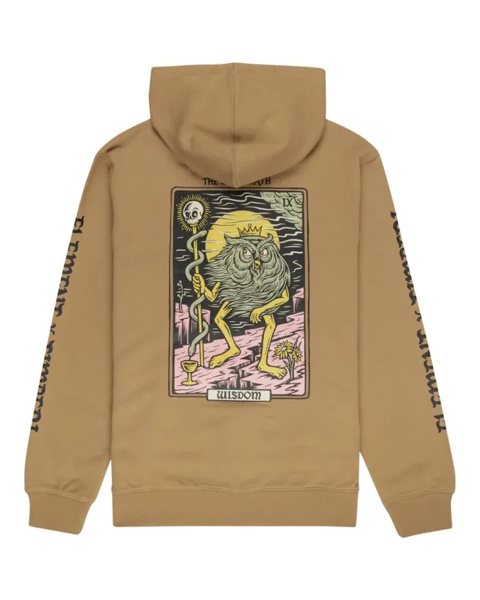 Men Element Hoodies and Jackets Timber Wisdom Hooded Sweatshirt Khaki