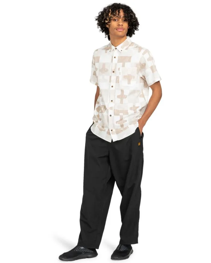 Men Element Pants and Shorts Canyon Pants Elastic Waist Pants Flint Black Men Element Pants and Shorts Canyon Pants Elastic Waist Pants Flint Black