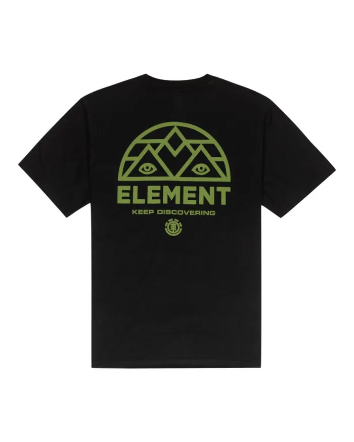 Men Element TShirts Disco TShirt Flint Black