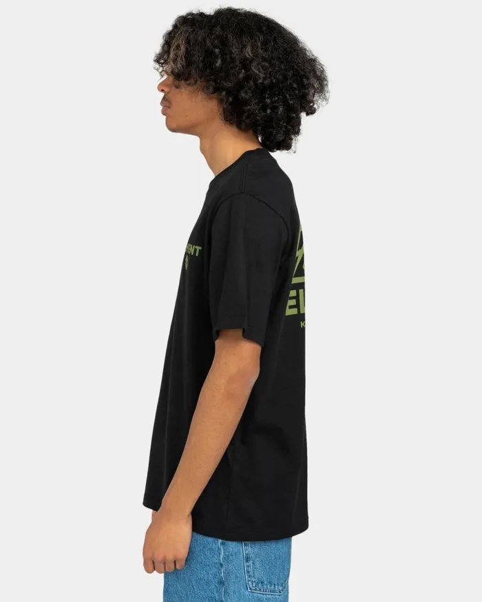 Men Element TShirts Disco TShirt Flint Black