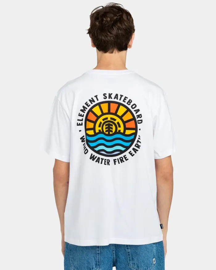 Men Element TShirts Great Outdoor TShirt Optic White