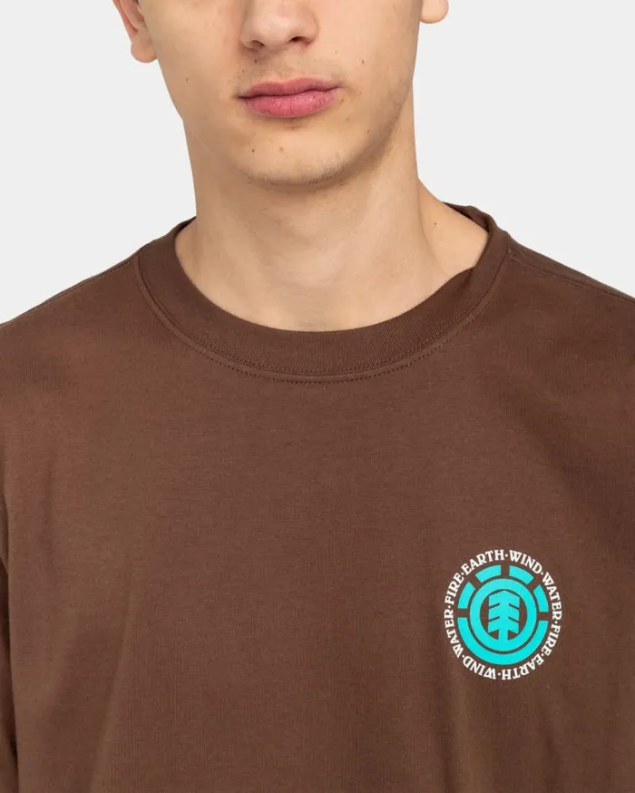 Men Element TShirts Seal TShirt Chestnut Men Element TShirts Seal TShirt Chestnut