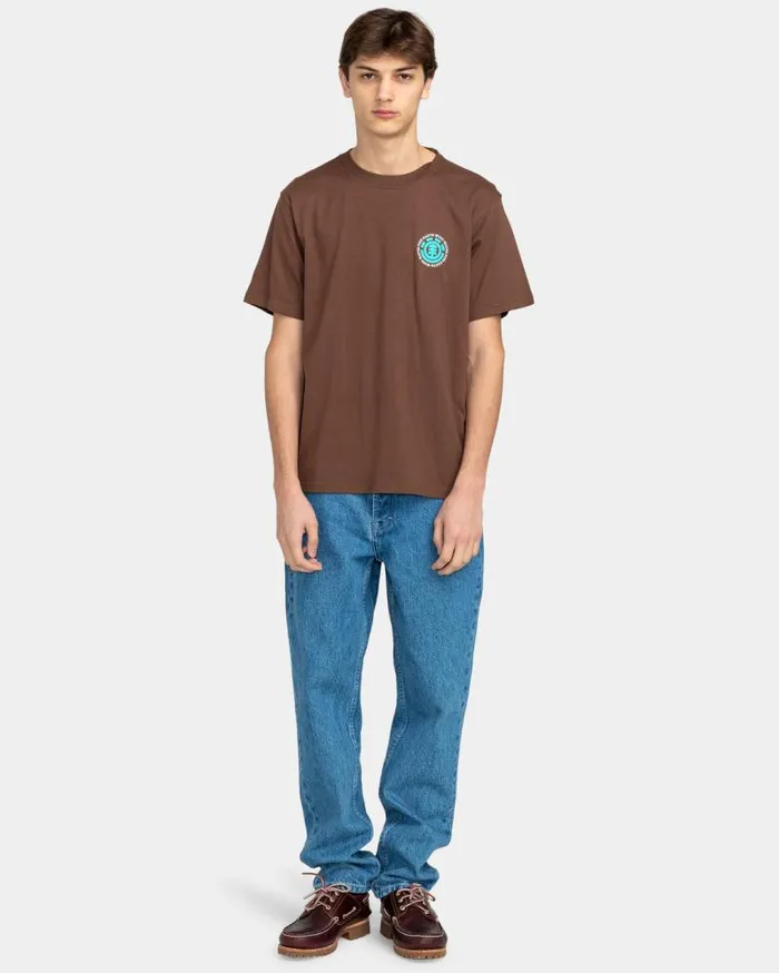 Men Element TShirts Seal TShirt Chestnut Men Element TShirts Seal TShirt Chestnut
