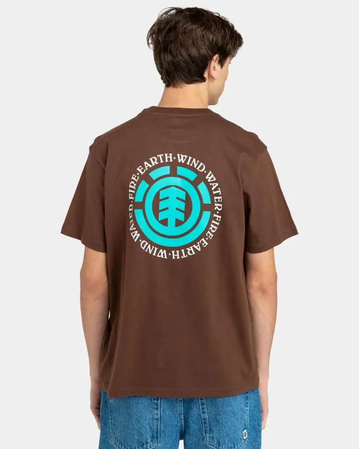 Men Element TShirts Seal TShirt Chestnut Men Element TShirts Seal TShirt Chestnut