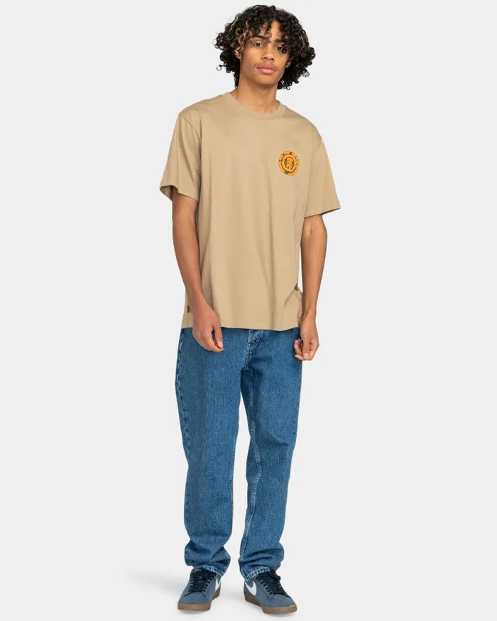 Men Element TShirts Snake TShirt Khaki