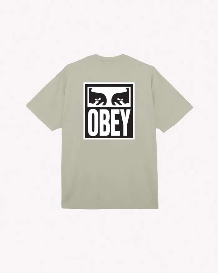 Men EYES ICON II HEAVYWEIGHT TSHIRT Peach Parfait OBEY Clothing TSHIRTS