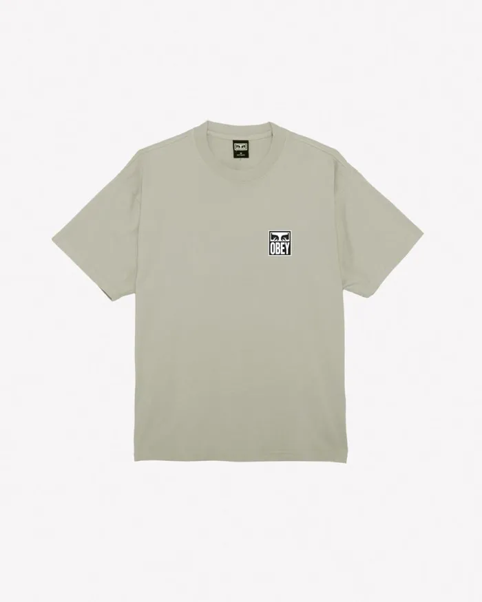 Men EYES ICON II HEAVYWEIGHT TSHIRT Peach Parfait OBEY Clothing TSHIRTS