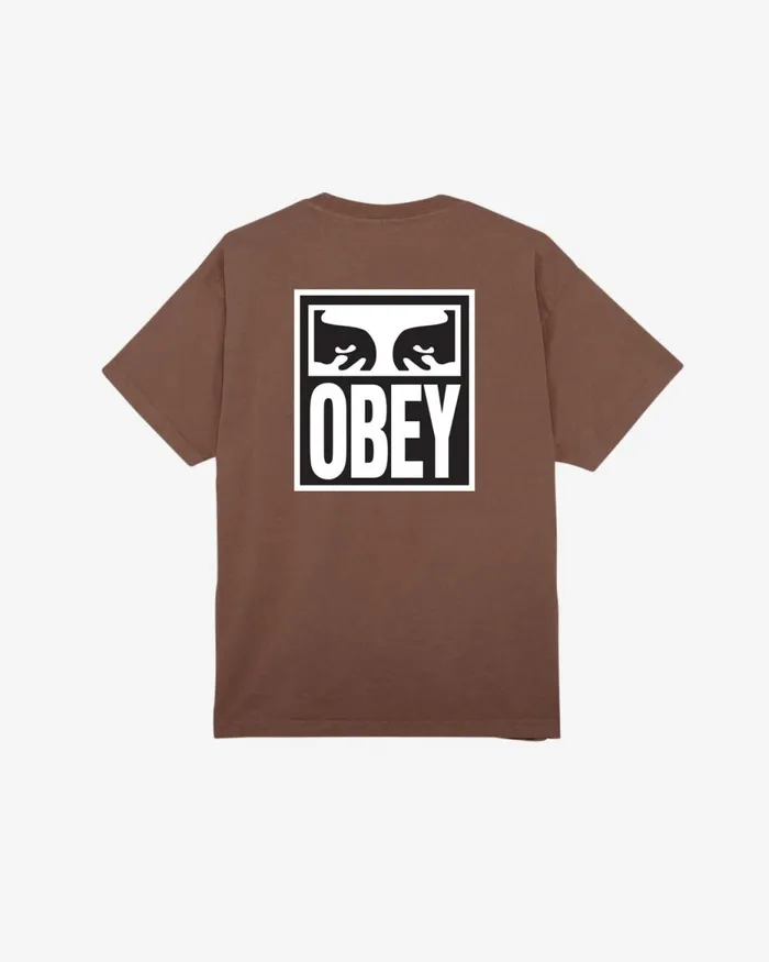 Men EYES ICON II HEAVYWEIGHT TSHIRT Peach Parfait OBEY Clothing TSHIRTS