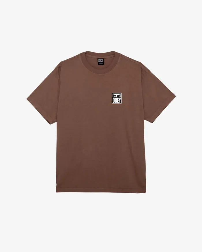 Men EYES ICON II HEAVYWEIGHT TSHIRT Peach Parfait OBEY Clothing TSHIRTS