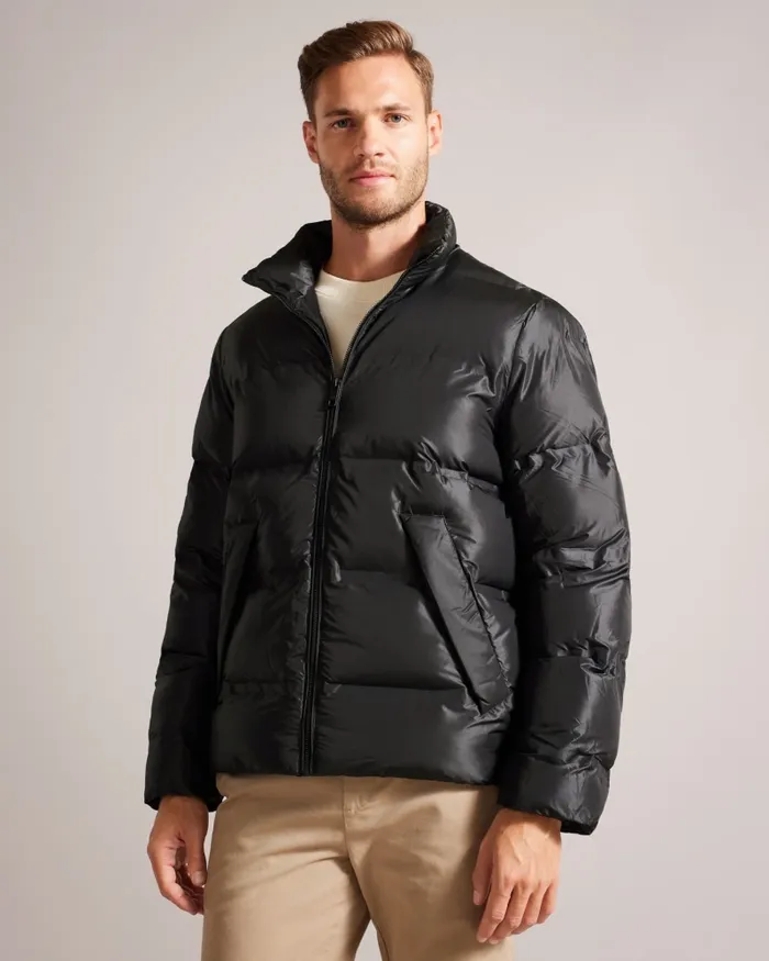 Men GRAVTY 8211 Heavy Wadded Coat Black Ted Baker Coats and Jackets Men GRAVTY 8211 Heavy Wadded Coat Black Ted Baker Coats and Jackets