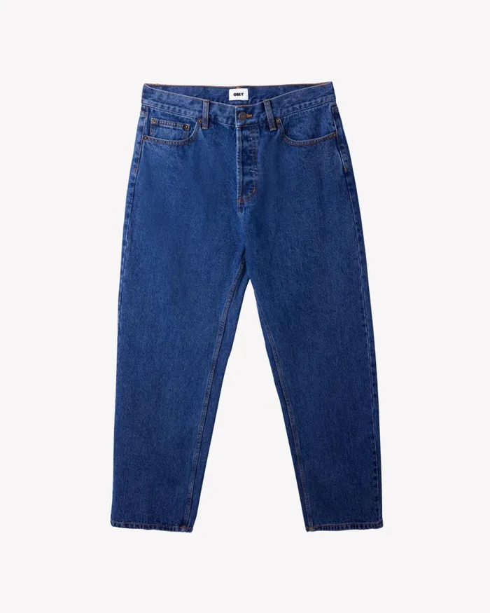 Men HARDWORK DENIM Unbleached OBEY Clothing Denim