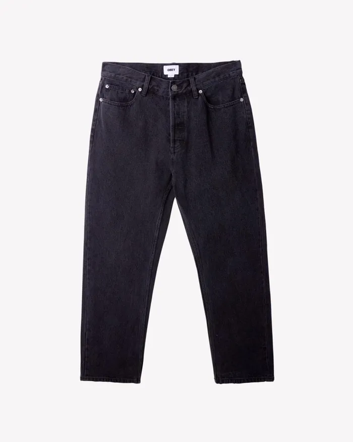 Men HARDWORK DENIM Unbleached OBEY Clothing Denim