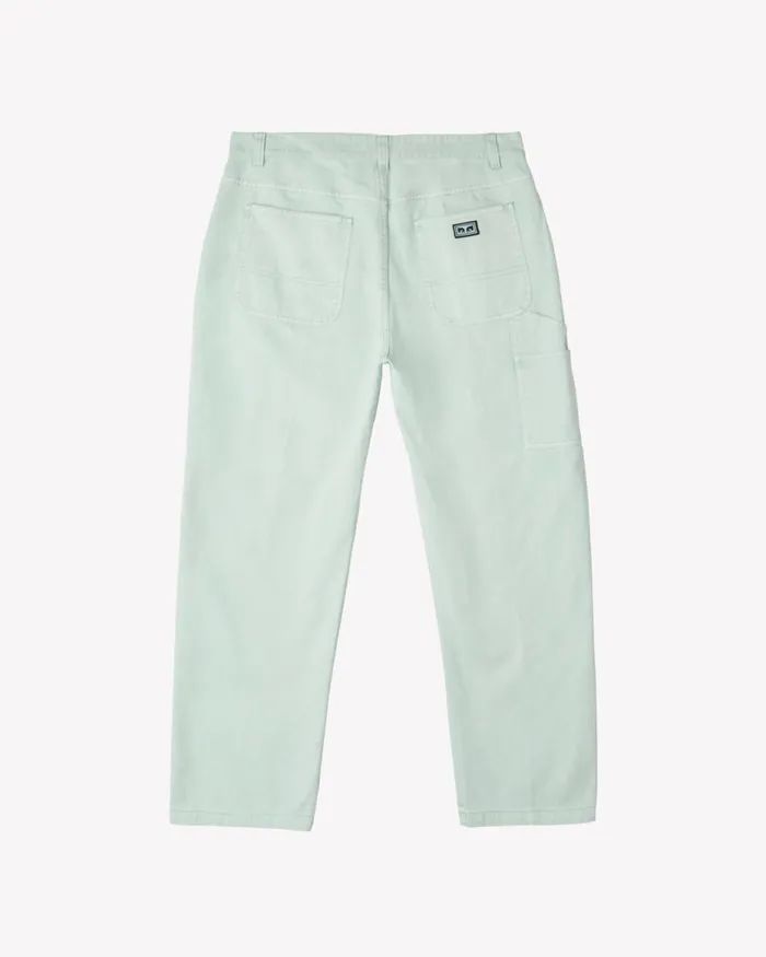 Men HARDWORK PIGMENT CARPENTER PANT Pigment Black OBEY Clothing BOTTOMS