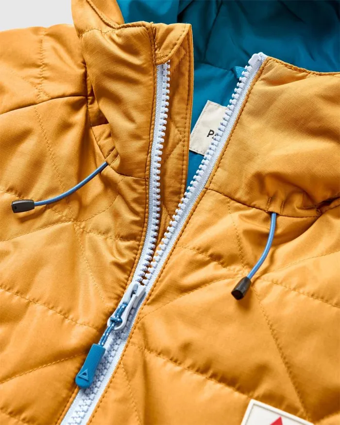 Men Jackets Passenger Base Recycled Thermore Insulated Jacket Dusty Ochre Corsair Blue Dusty Ochre Corsair Blue